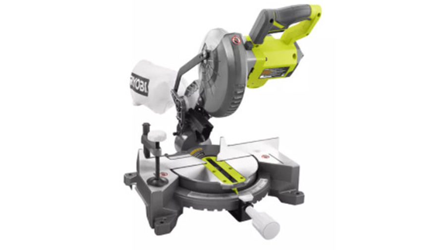 Scie à coupe d’onglet 18 V - 190 mm EMS190DCL Ryobi Scie à coupe d’onglet 18 V - 190 mm EMS190DCL Ryobi