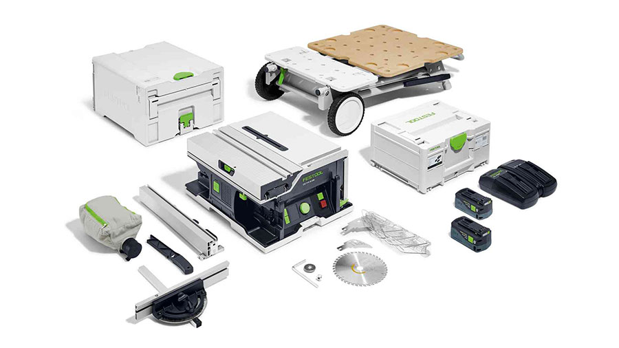 scie circulaire sur table sans fil CSC SYS 50 EBI-Set 577379 Festool scie circulaire sur table sans fil CSC SYS 50 EBI-Set 577379 Festool