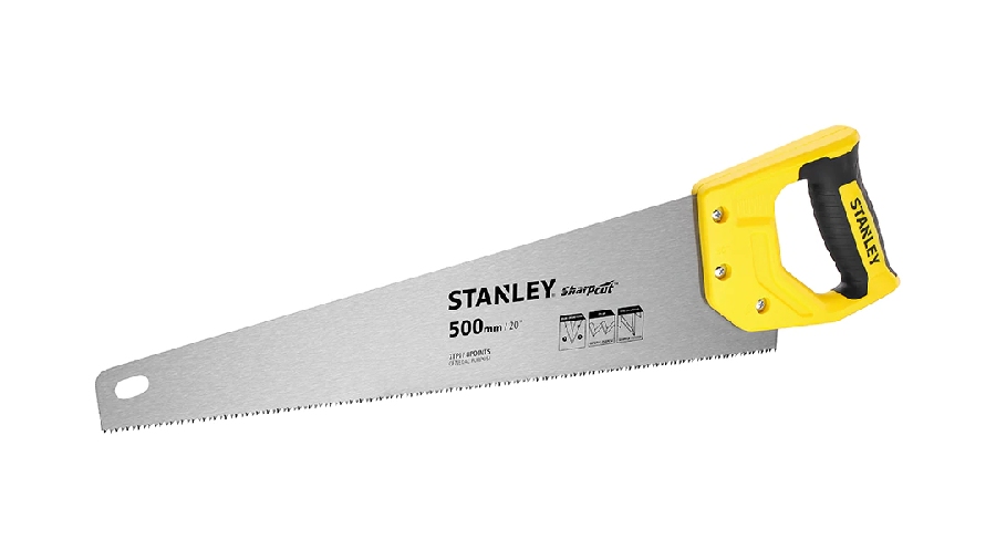 Scie égoïne sharpcut coupe de débit 500 mm Stanley STHT20367-1