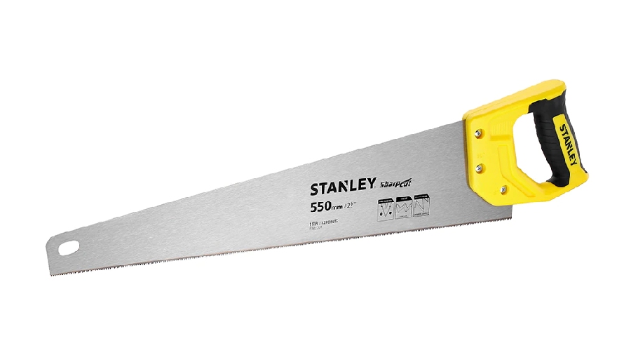 Scie égoïne Sharpcut coupe fine 550 mm Stanley STHT20372-1