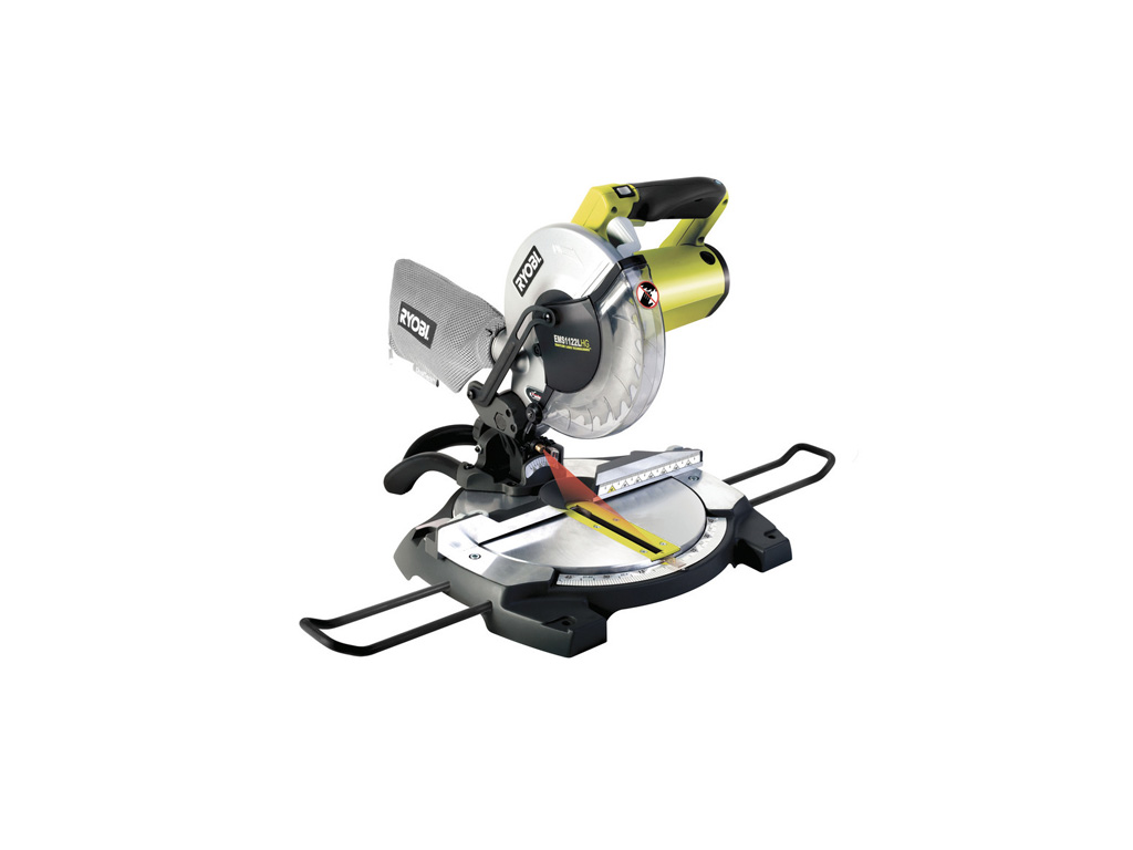 Scie à onglets filaire RYOBI EMS1122LHG Scie à onglets filaire RYOBI EMS1122LHG