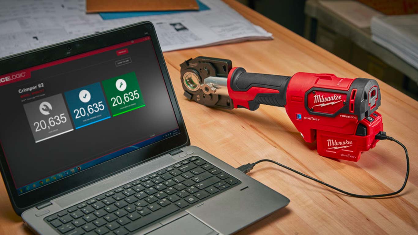 Sertisseuse hydraulique de câble FORCE LOGIC ONEKEY Milwaukee M18 HCCT-201C Sertisseuse hydraulique de câble FORCE LOGIC ONEKEY Milwaukee M18 HCCT-201C