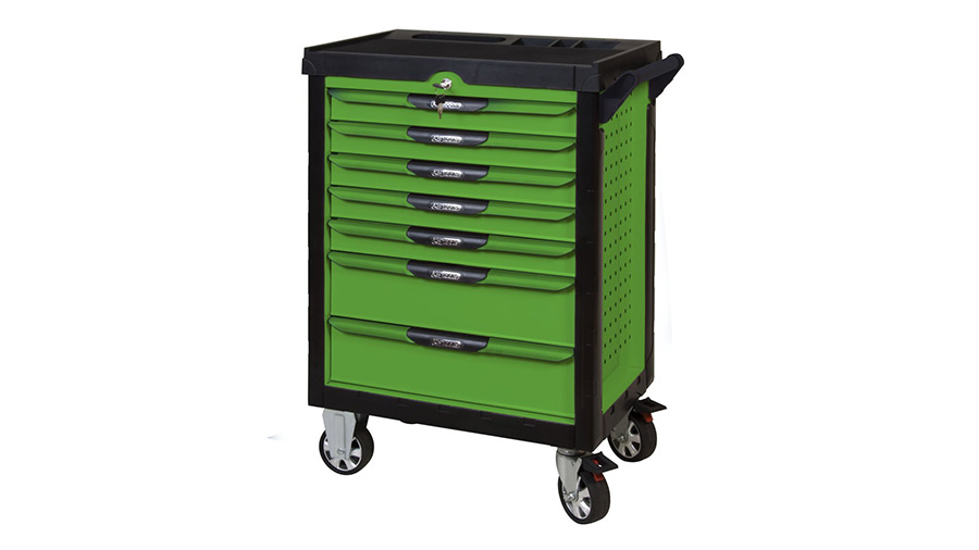 Test complet : Servante KS Tools ULTIMATE 7 tiroirs verte Test complet : Servante KS Tools ULTIMATE 7 tiroirs verte