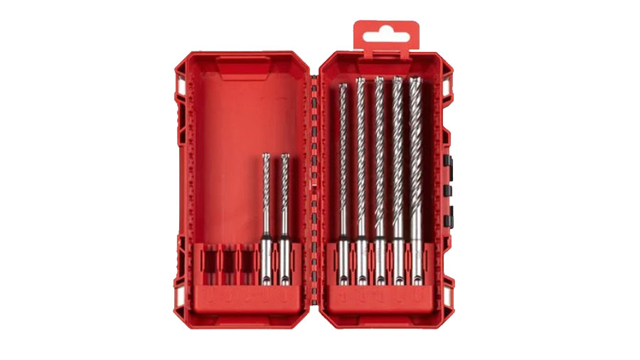 Set de forets MX4 NEXT GEN SDS-Plus 4932500061 (7 pièces) Milwaukee Set de forets MX4 NEXT GEN SDS-Plus 4932500061 (7 pièces) Milwaukee