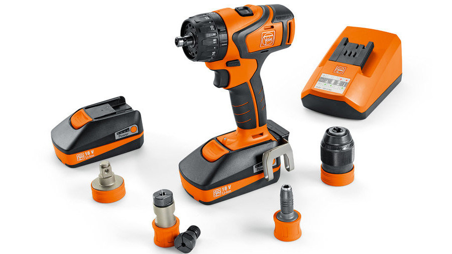 Perceuse-visseuse sans fil 18V Set ABS18QC Fein Perceuse-visseuse sans fil 18V Set ABS18QC Fein