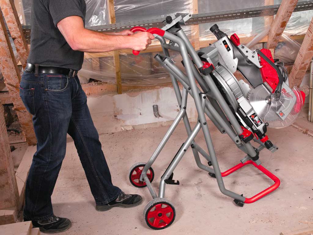 Établi/chariot pour scie radiale MSUV 275 Milwaukee Établi/chariot pour scie radiale MSUV 275 Milwaukee