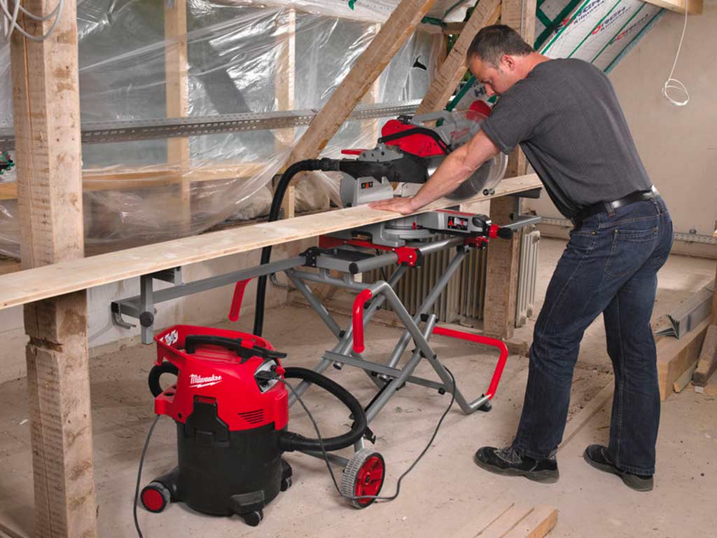 Établi/chariot pour scie radiale MSUV 275 Milwaukee Établi/chariot pour scie radiale MSUV 275 Milwaukee