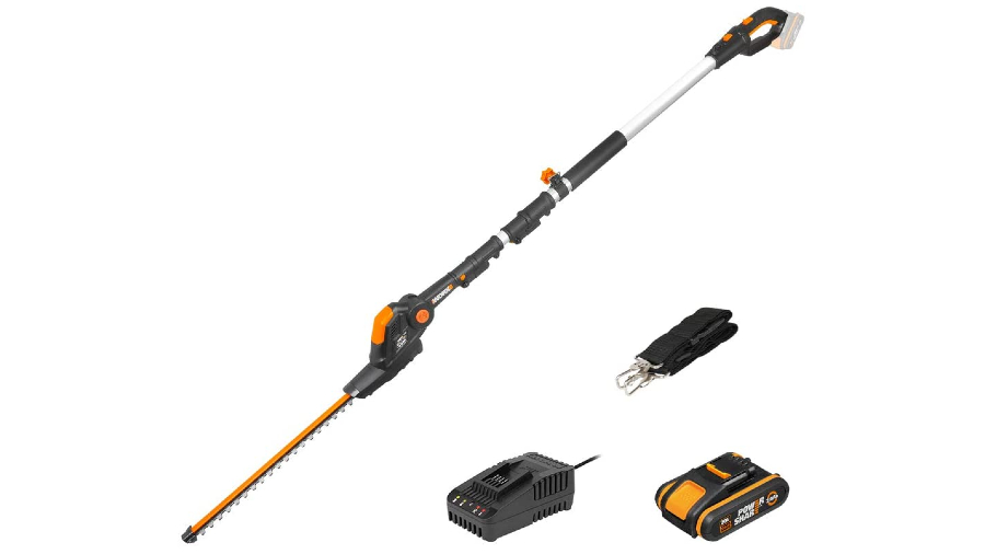 Taille haie télescopique sans fil WORX WG252E