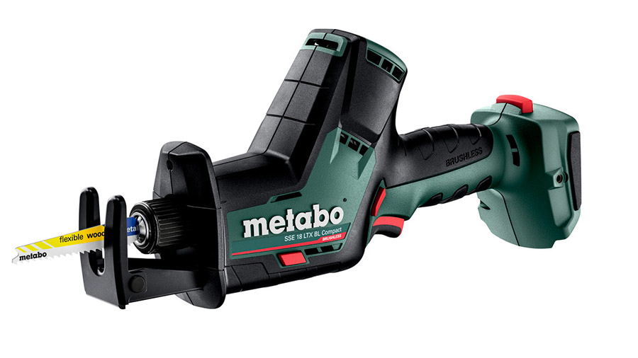 Test complet : Scie sabre sans fil Metabo SSE 18 LTX BL COMPACT 602366840