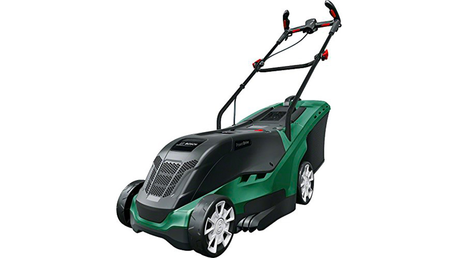 Test complet : Tondeuse à gazon électrique Bosch UniversalRotak 470 Test complet : Tondeuse à gazon électrique Bosch UniversalRotak 470