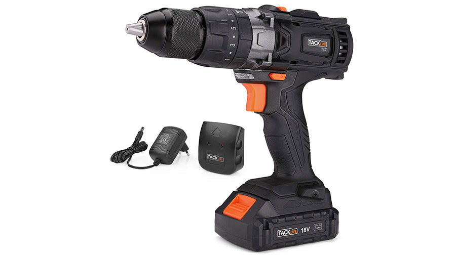 Test et avis de la perceuse visseuse à percussion Tacklife PCD04C prix pas cher Test et avis de la perceuse visseuse à percussion Tacklife PCD04C prix pas cher