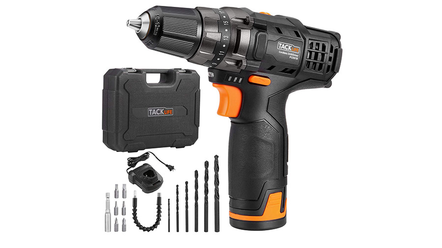 Test et avis de la perceuse visseuse Tacklife PCD01B prix pas cher Test et avis de la perceuse visseuse Tacklife PCD01B prix pas cher