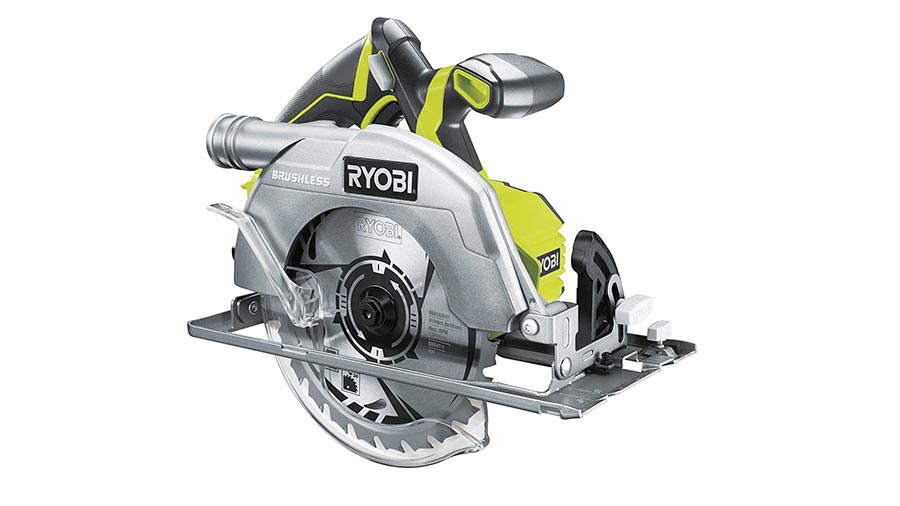 Test complet : Scie circulaire sans fil RYOBI R18CS7-0