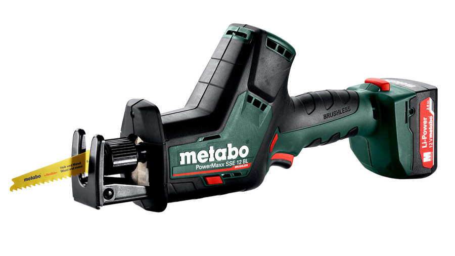 Test complet : Scie sabre sans fil Metabo PowerMaxx SSE 12 BL 602322500 Test complet : Scie sabre sans fil Metabo PowerMaxx SSE 12 BL 602322500