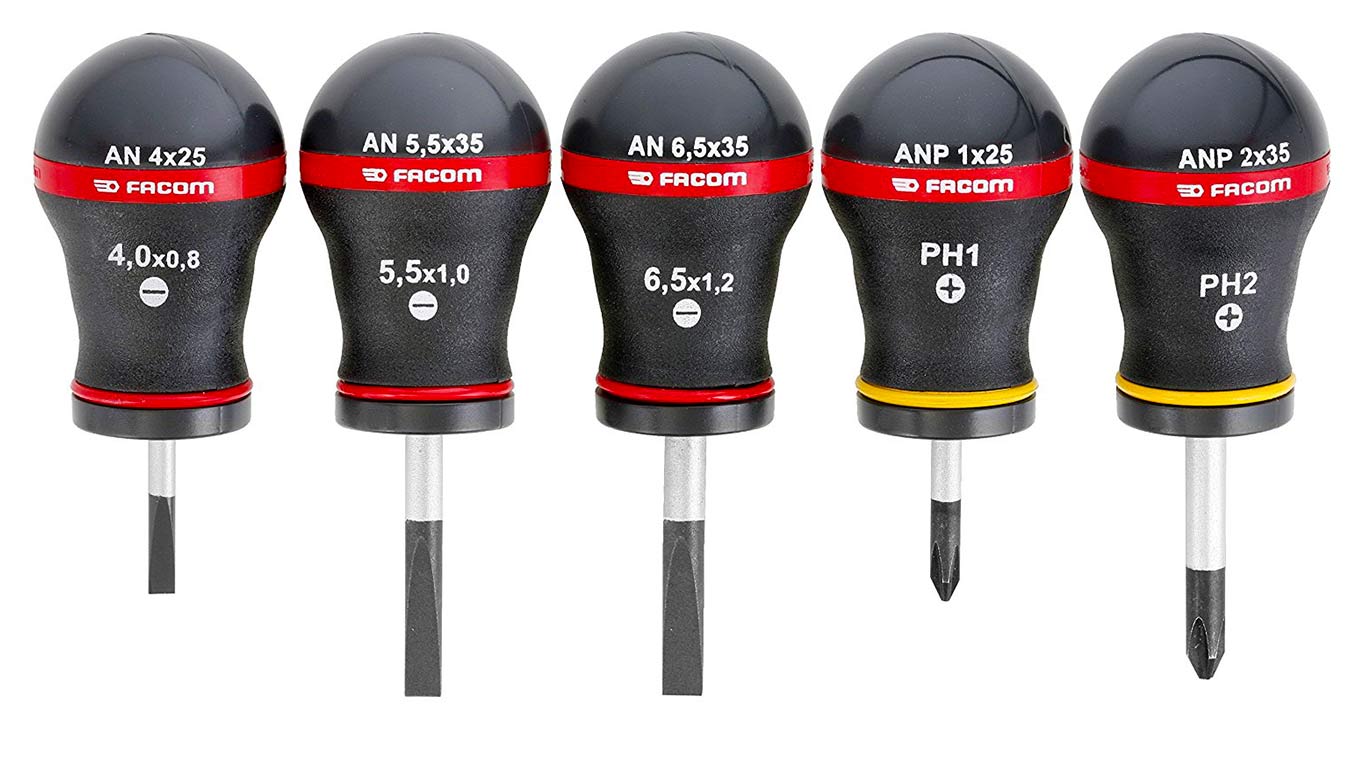 eu de 5 tournevis Protwist compacts ANJ5PB eu de 5 tournevis Protwist compacts ANJ5PB