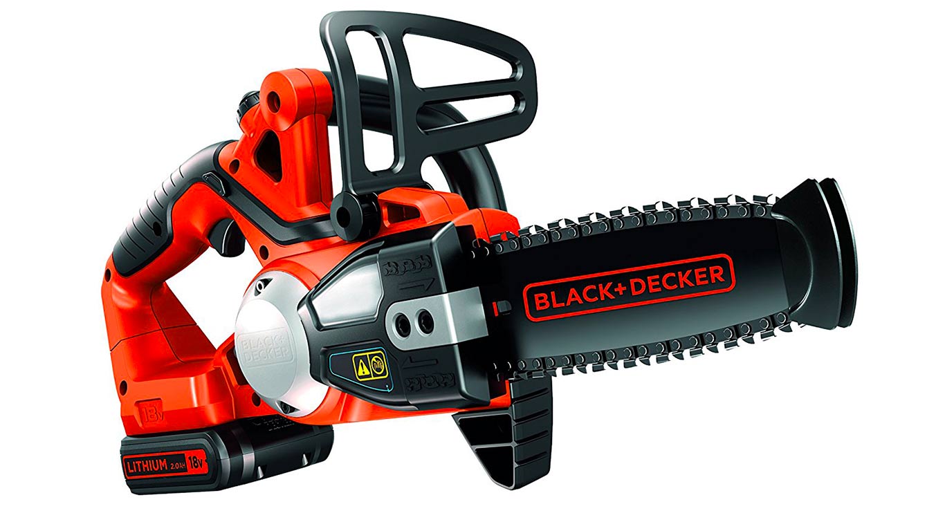 Tronçonneuse sans fil GKC1820L20 BLACK + DECKER pas cher Tronçonneuse sans fil GKC1820L20 BLACK + DECKER pas cher