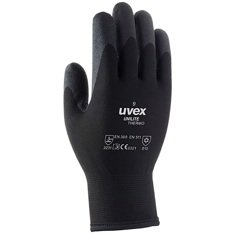 Gants de protection UVEX unilite thermo plus taille 10 pas cher