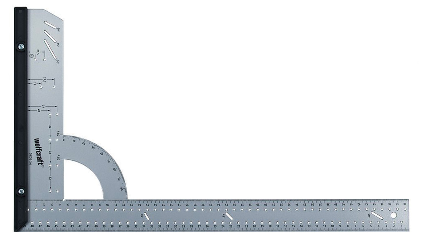 Wolfcraft 5206000 Equerre multifonction 480 mm Wolfcraft 5206000 Equerre multifonction 480 mm