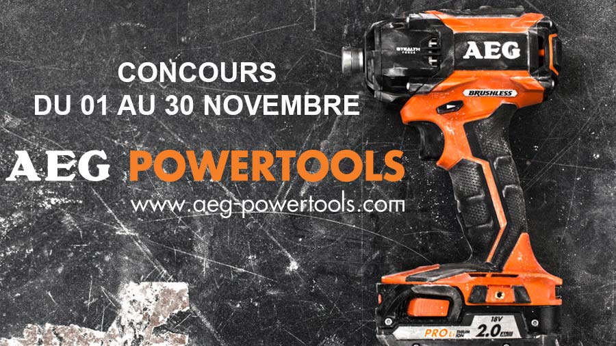 Jeu-concours outillage AEG