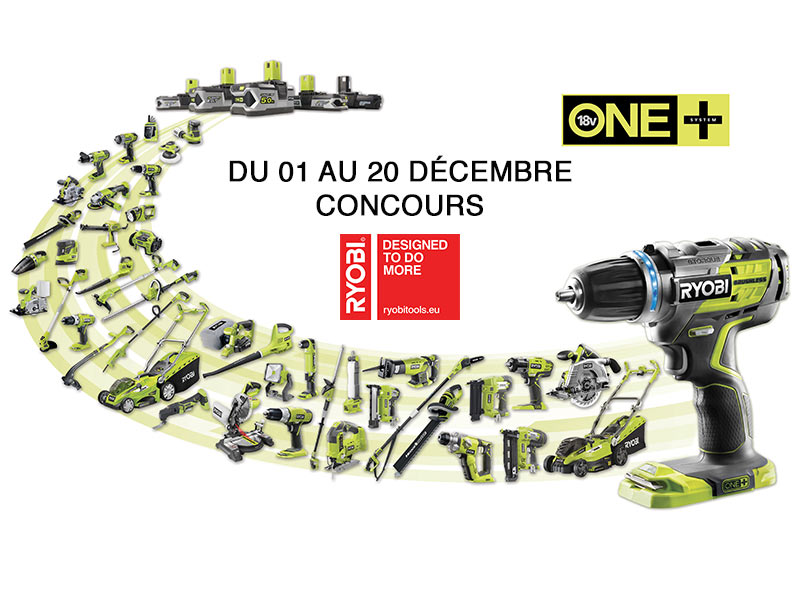 Jeu concours RYOBI NOEL