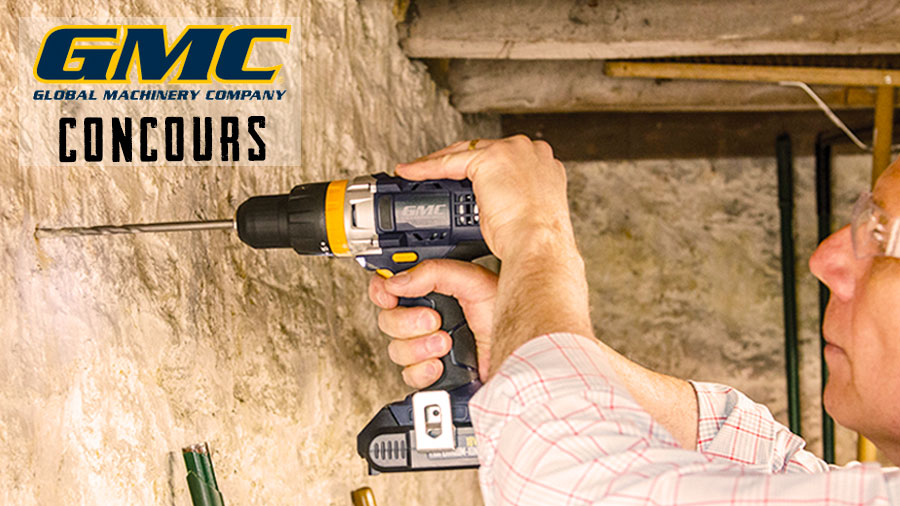 Concours : perceuse-visseuse à percussion 18 V GCHD18 GMC Concours : perceuse-visseuse à percussion 18 V GCHD18 GMC