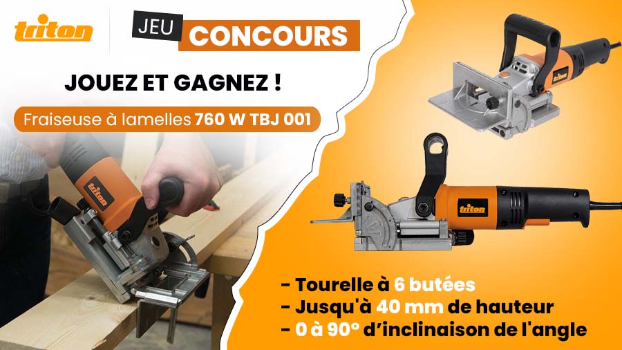 Jeu-concours outillage Triton Jeu-concours outillage Triton