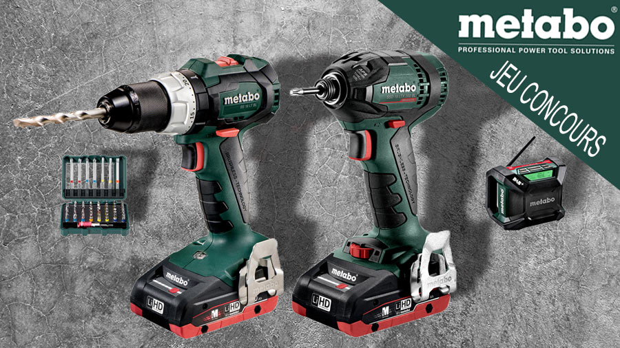 Jeu-concours outillage Metabo Jeu-concours outillage Metabo