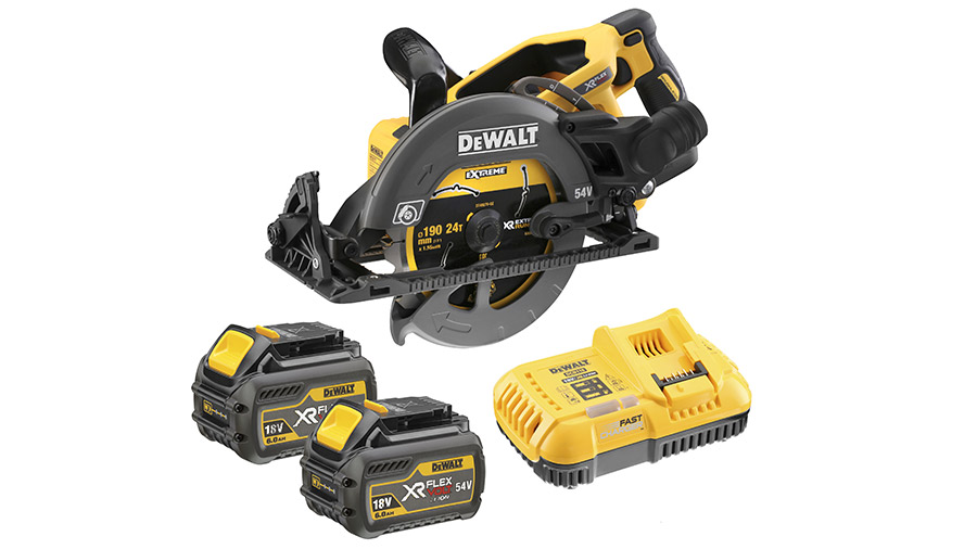 scie circulaire DCS577T2-QW XR Flexvolt 54V BL Dewalt