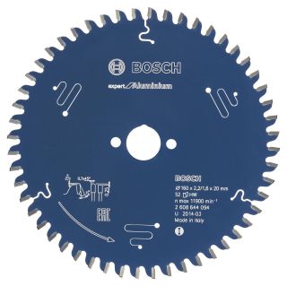 Lame Expert for aluminium Bosch