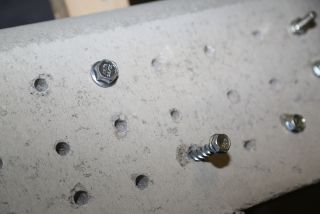 MOLLY ONE, MOLLY ONE ULTRA et vis béton en situation