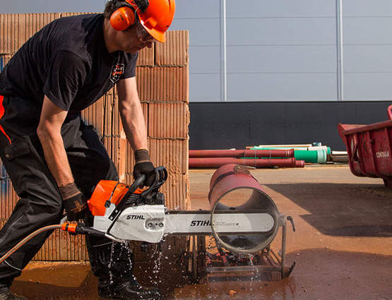 nouvelle chaîne diamantée 36 GGM STIHL pour découpeuse GS 461 STIHL