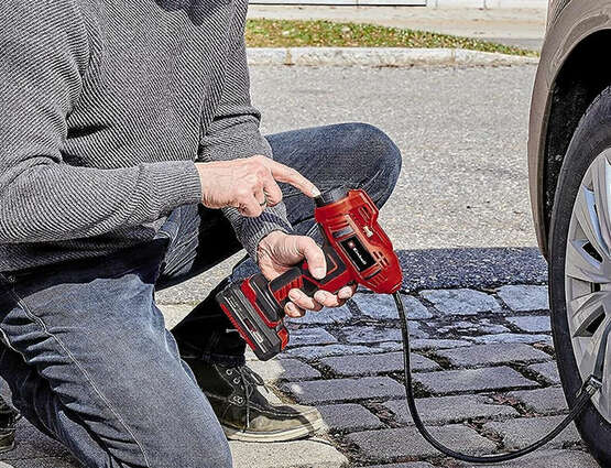 compresseur pour voiture sans fil CE-CC 18 Li-Solo Power X-Change Einhell compresseur pour voiture sans fil CE-CC 18 Li-Solo Power X-Change Einhell