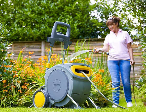 Dévidoir automatique hybride Auto Reel Mobile Hozelock Dévidoir automatique hybride Auto Reel Mobile Hozelock