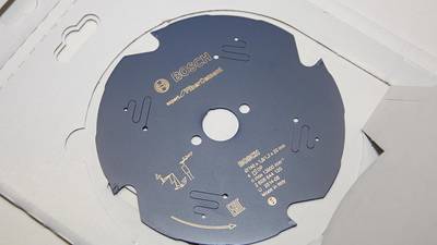 Lame Expert for fiberCement Bosch © Benjamin LEHARIVEL - Zone Outillage