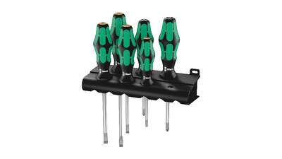 334/355/6 Jeu de tournevis Kraftform Plus Lasertip Wera 05105656001