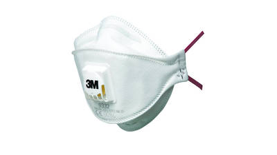 3M 9332 Masque respiratoire filtrant pliable avec soupape contre particules nocives