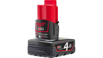 avis et prix Batterie MILWAUKEE 12 V et 4 Ah Red Li-Ion M12B4 - 4932430065 