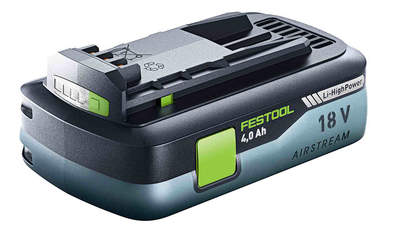 Batterie Festool haute puissance BP 18 Li 4,0 HPC-AS