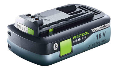 Batterie Festool haute puissance BP 18 Li 4,0 HPC-ASI