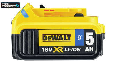 avis et prix batterie Dewalt DCB184B-XJ TOOL CONNECT Batterie li-Ion 18 V 5 Ah 