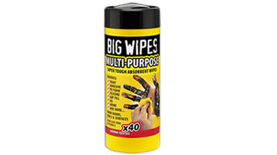 boîte de 40 lingettes Big Wipes Multi-usages 4 x 4 60020050
