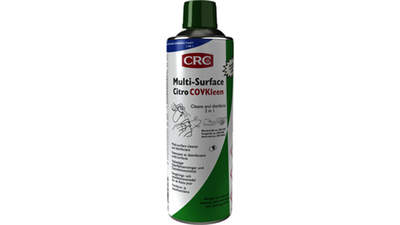 Spray nettoyant désinfectant bactéricide multi-surfaces Citro COVkleen CRC-industries