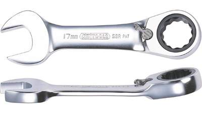 Clé mixte courte à cliquet réversible GEARplus KS Tools 503.4631