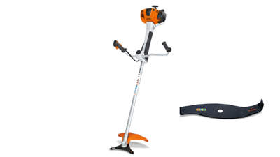 Débroussailleuse thermique STIHL FS 560 C-EM AVEC COUTEAU DURO BROYEUR 320-2