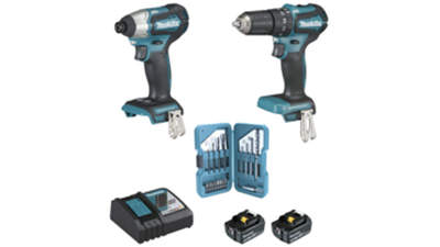 Ensemble de 2 machines Makita DLX2221TJ2