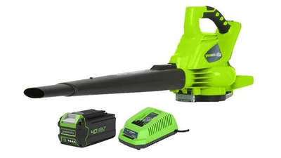 Souffleur Aspiro-Broyeur Brushless GREENWORKS GD40BVK4 Souffleur Aspiro-Broyeur Brushless GREENWORKS GD40BVK4