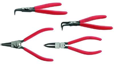 Jeu de 4 pinces à circlips KS Tools 550.2375 Jeu de 4 pinces à circlips KS Tools 550.2375