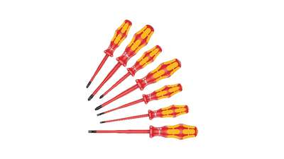 Jeu de tournevis Kraftform 160 iSS/7 Plus Série 100 Wera 05135961001