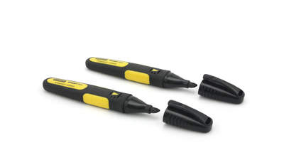 Marqueurs à pointe large biseautée Stanley FATMAX 0-47-314