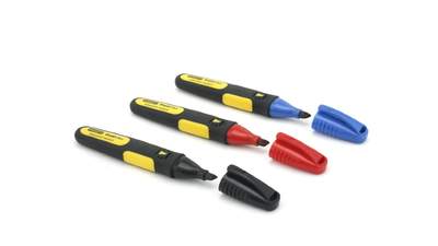 Marqueurs à pointe large biseautée Stanley FATMAX 0-47-315